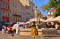 Площадь рынок Львова, экскурсия в туре по Львову